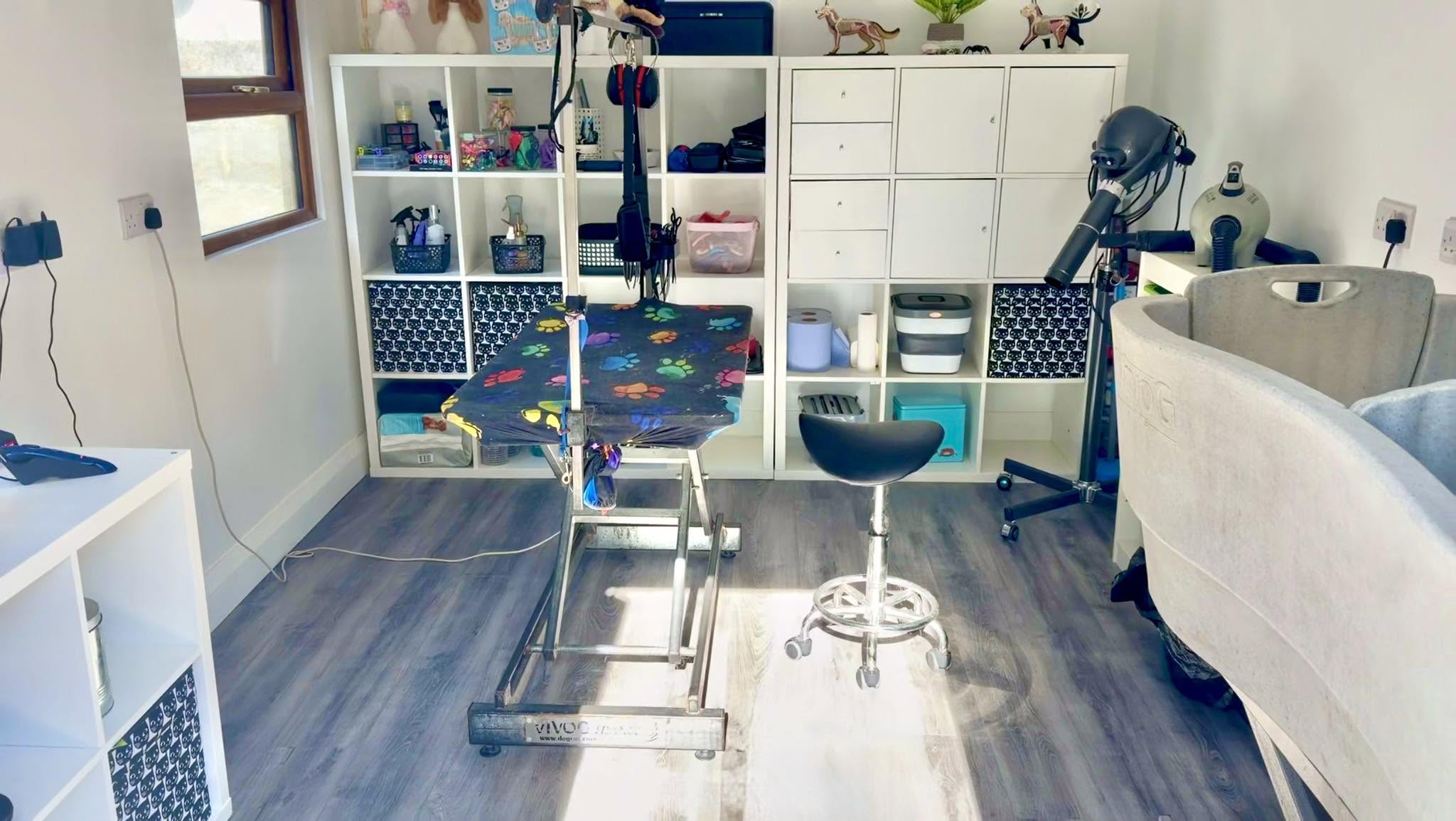 Arthur's Grooming Salon Interior